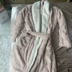 Plush Long Length Robe (Blush)